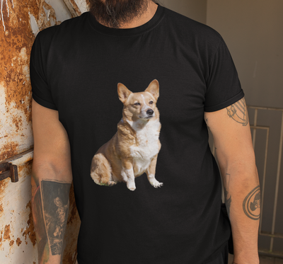 Tshirt  personalisiert mit Hundefoto