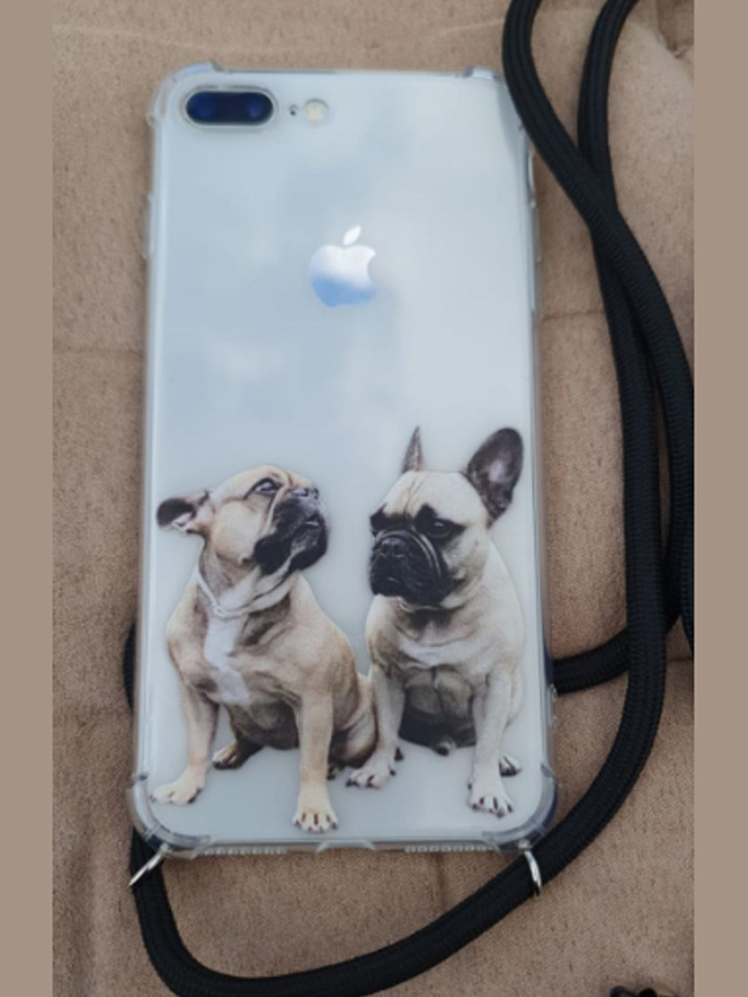 Personalisierte Tierfoto Handyhülle mit Band / Handyhülle mit Kette – PetBud